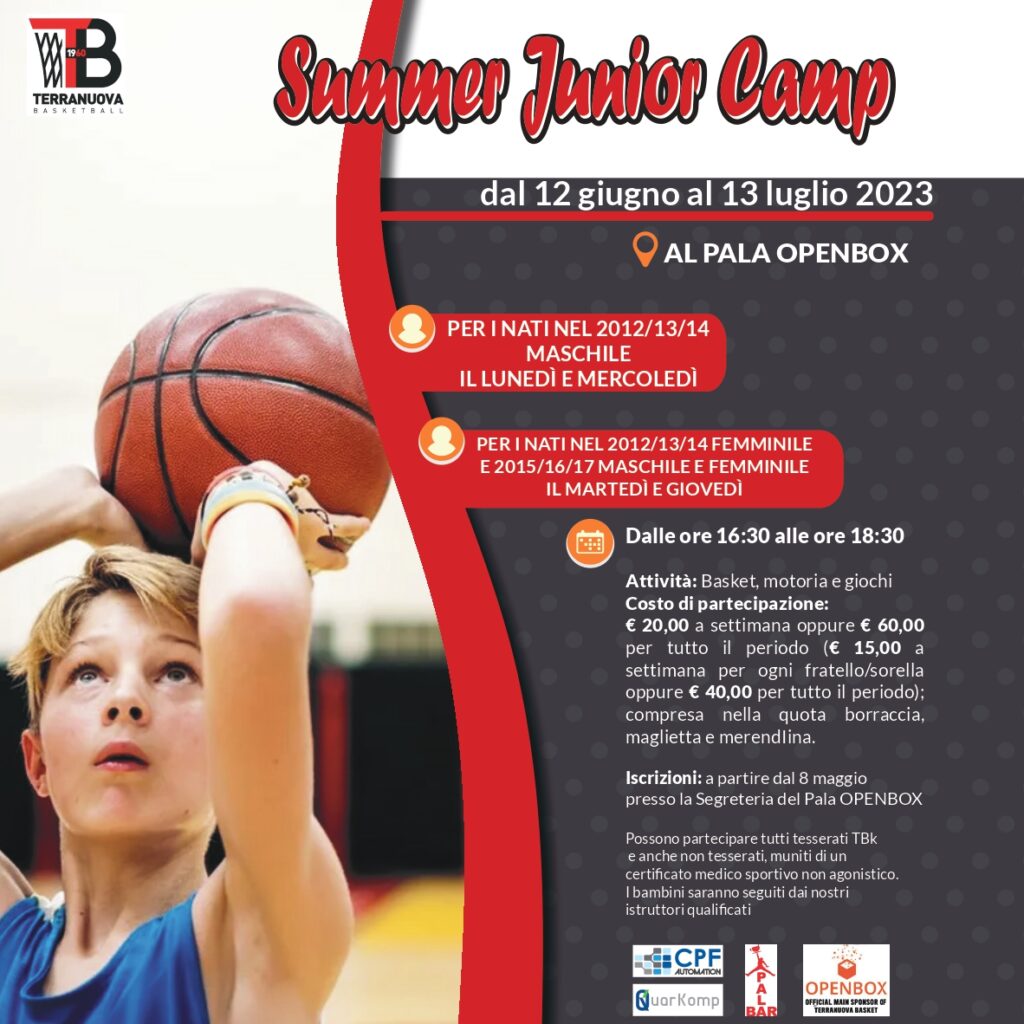 SUMMER JUNIOR CAMP 2023