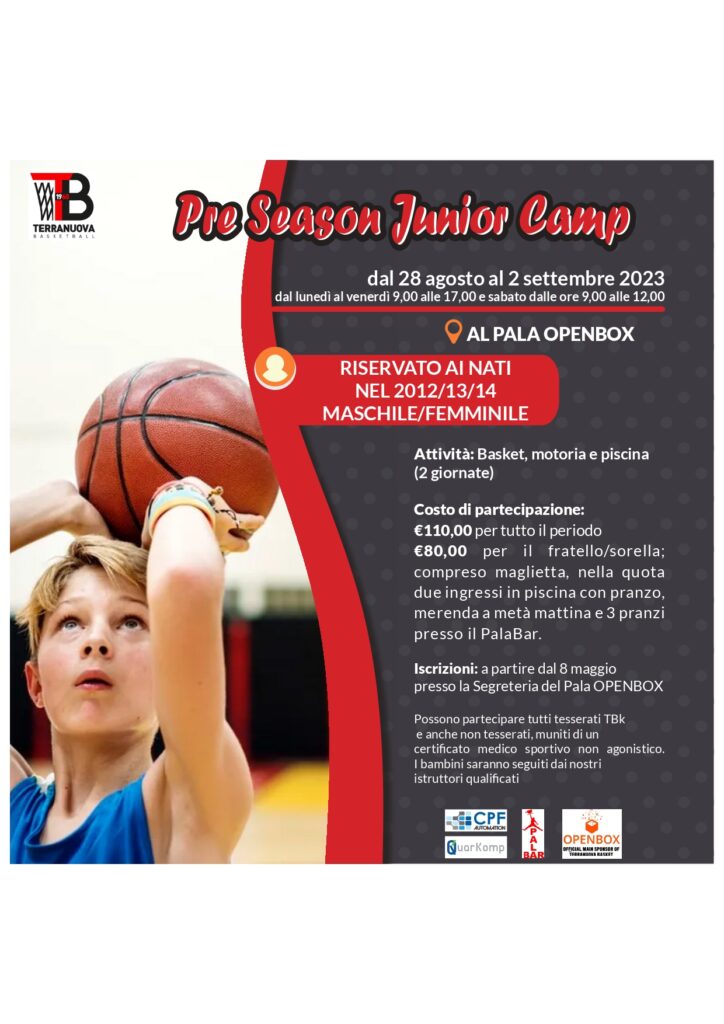 PRE SEASON JUNIOR CAMP